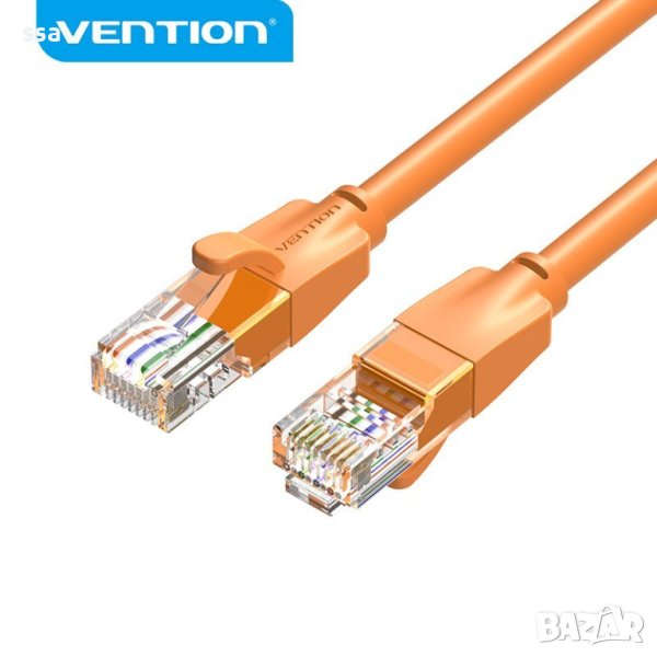 Vention Кабел LAN UTP Cat.6 Patch Cable - 1M Orange - IBEOF, снимка 1