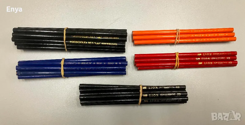 Графитени моливи от соцвреме, снимка 1