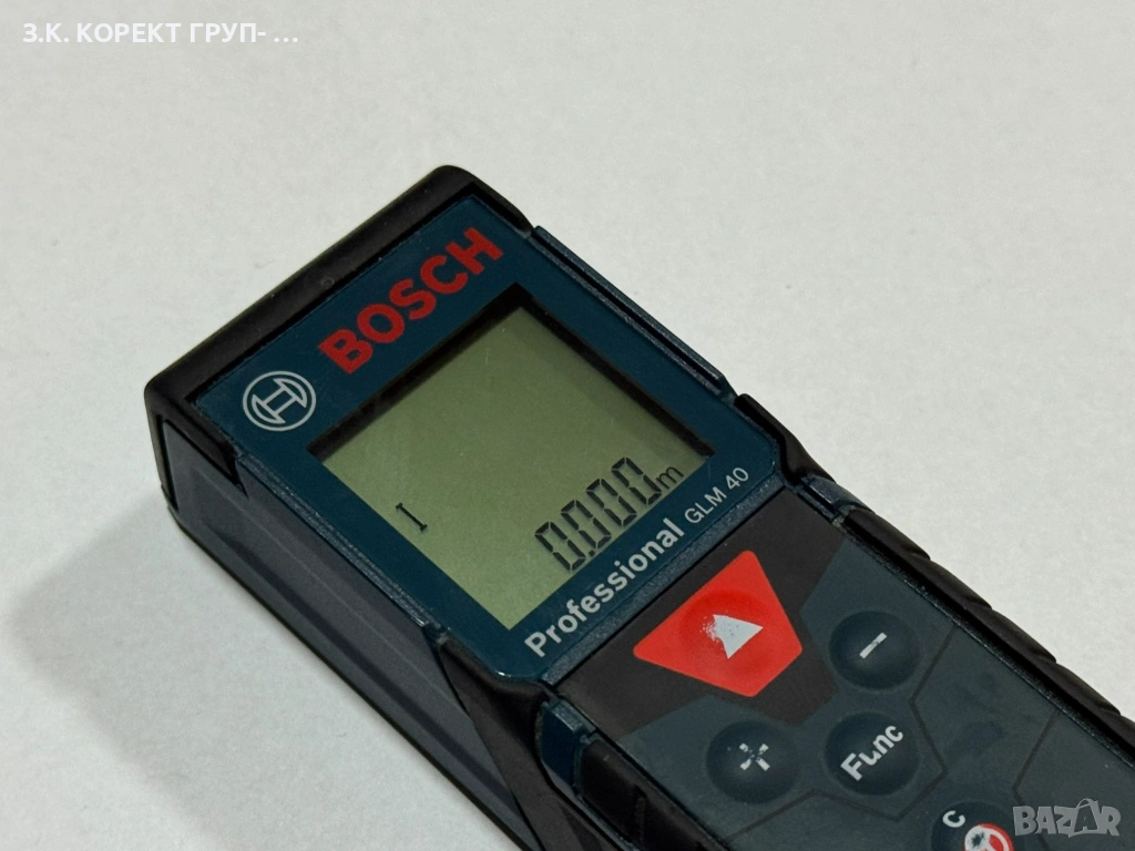 Лазерна ролетка Bosch Professional GLM 40, снимка 1