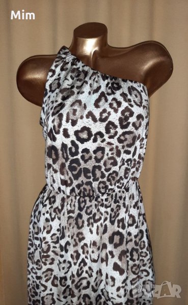 М Къса рокля анимал принт , снимка 1