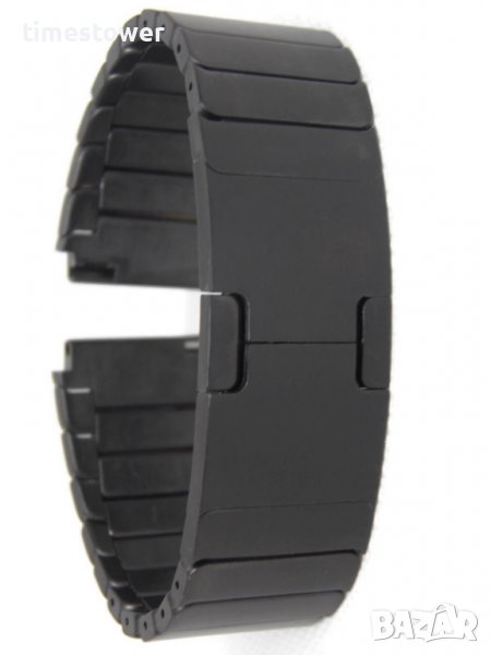 Стоманена верижка за часовник 22мм., снимка 1