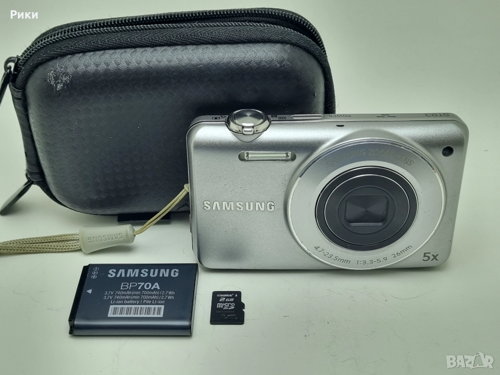 Samsung Digital Camera ST93 16.1MP Silver, снимка 1