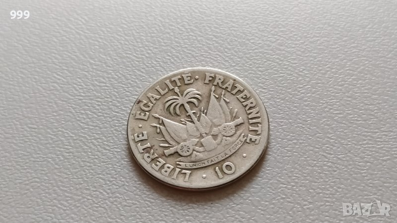 10 сантима 1970 Хаити - №2, снимка 1