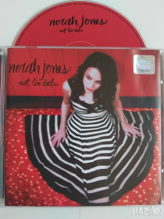 Norah Jones – Not Too Late - оригинален диск музика, снимка 1