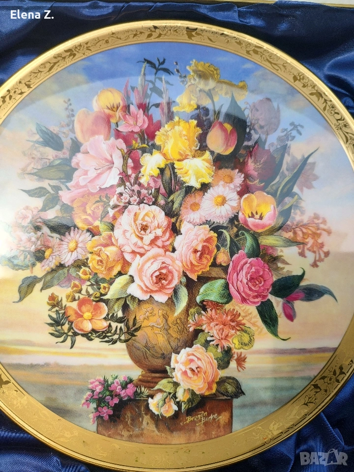 Разкошен плакет Royal Albert лимитирана серия, снимка 1
