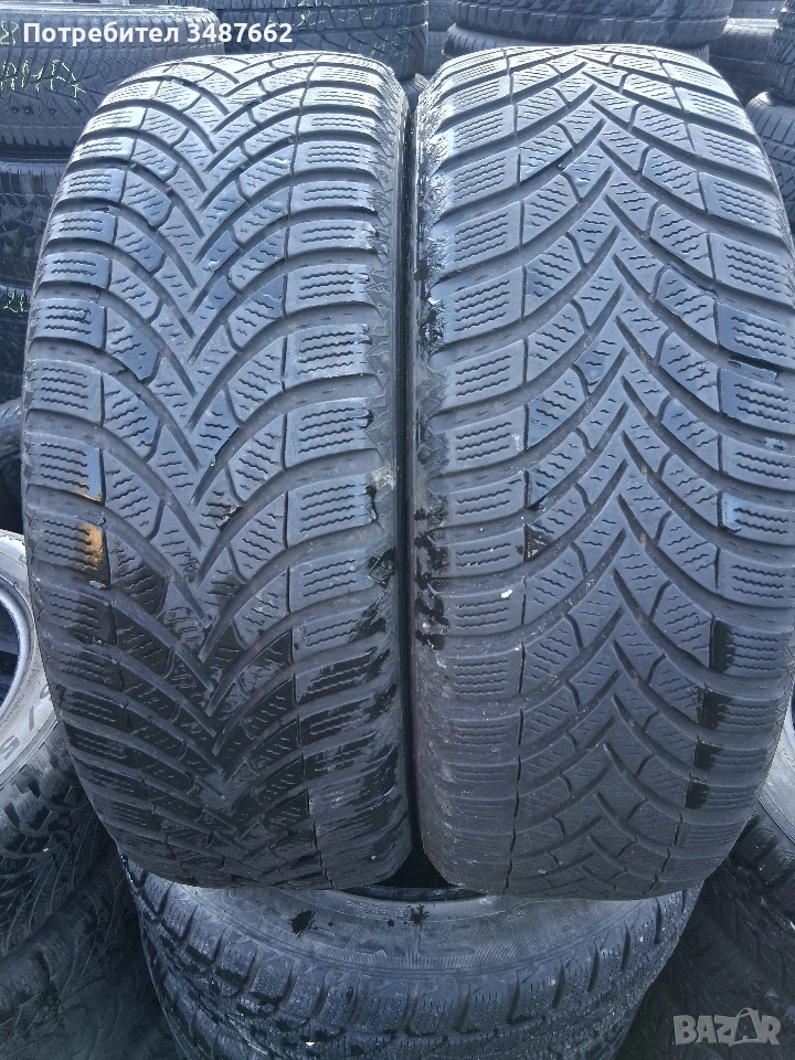 195 60 16 SEMPERIT 2бр зимни дот 2023г , снимка 1
