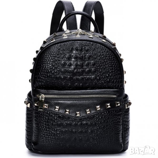 Дамска раница Darsia Естествена кожа, снимка 1