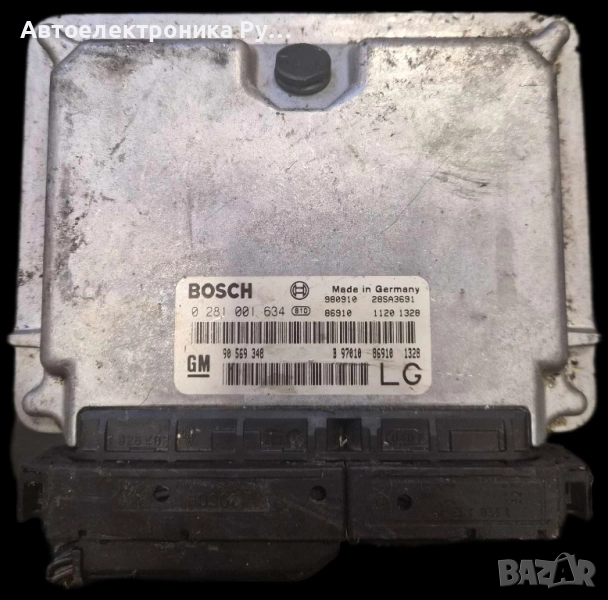 Компютър двигател за Opel Vectra B Estate (11.1996 - 07.2003) 2.0 DTI 16V, 101 к.с.,0281001634, снимка 1