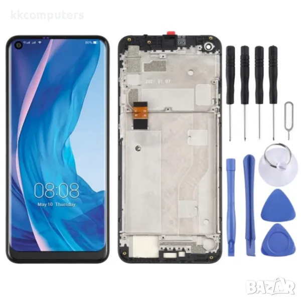 LCD Дисплей и Тъч Скрийн с Рамка за Ulefone Note 11P, снимка 1