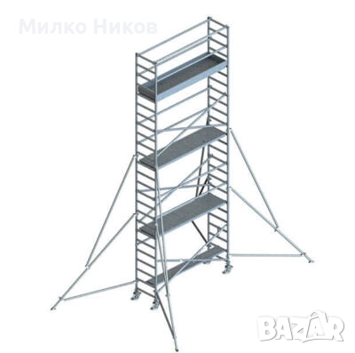 Мобилно алуминиево скеле, снимка 1