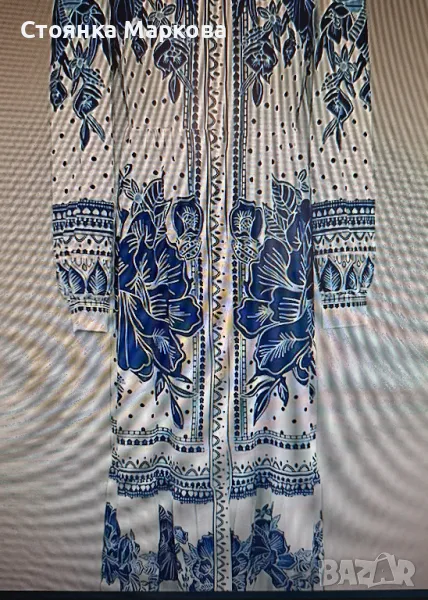 Много красива нова синя рокля, снимка 1