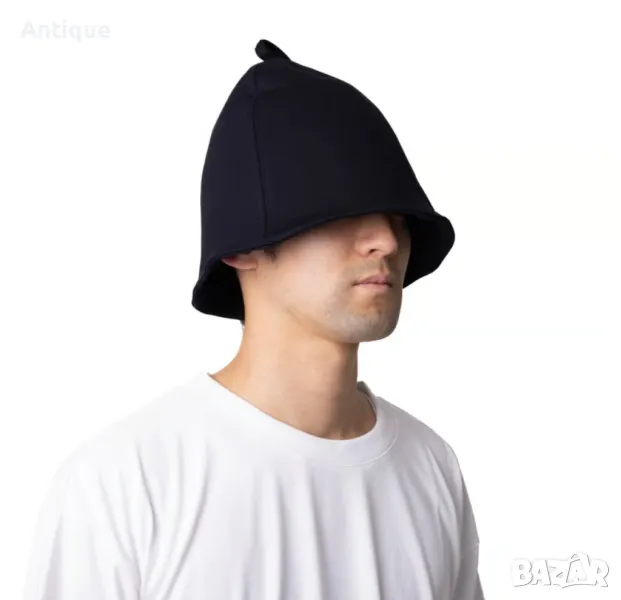 ПРОМОЦИЯ! Вълнена шапка за сауна и парна баня, снимка 1