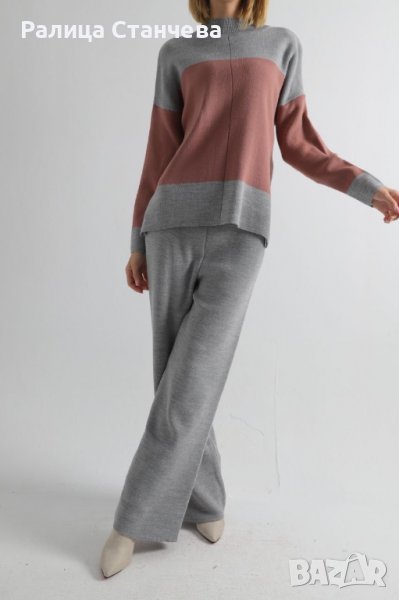 Дамски сет машинно плетиво , снимка 1