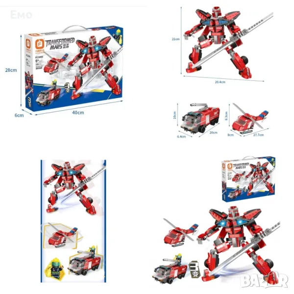 Детска играчка робот трансформарс - wj8, снимка 1