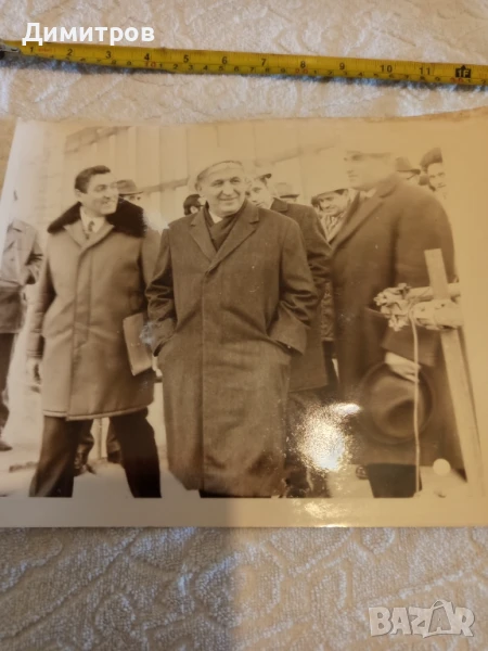 СНИМКА ТОДОР ЖИВКОВ НА ПОСЕЩЕНИЕ ВЪВ АЕЦ КОЗЛОДУЙ , снимка 1