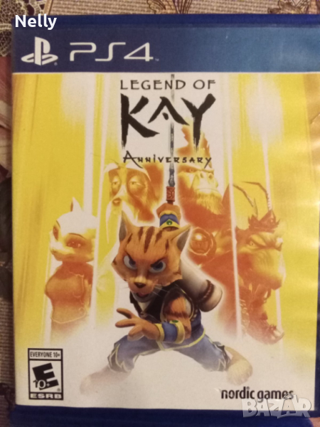 Игра  Legend of Kay за Play Station 4 , снимка 1