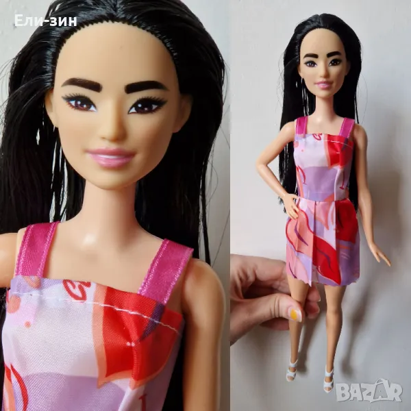 кукла Барби с рокля и обувки, снимка 1