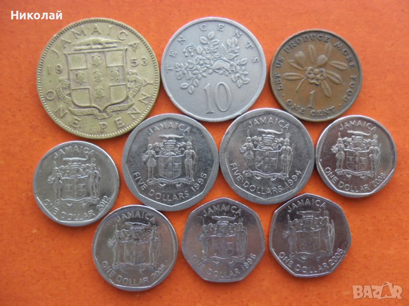 Лот монети Ямайка, снимка 1