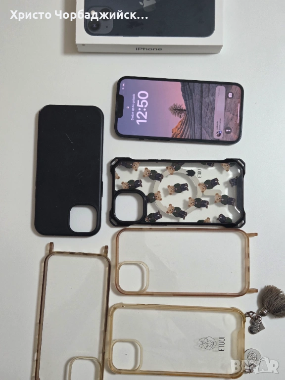 Продавам Iphone 13 + аксесоари , снимка 1