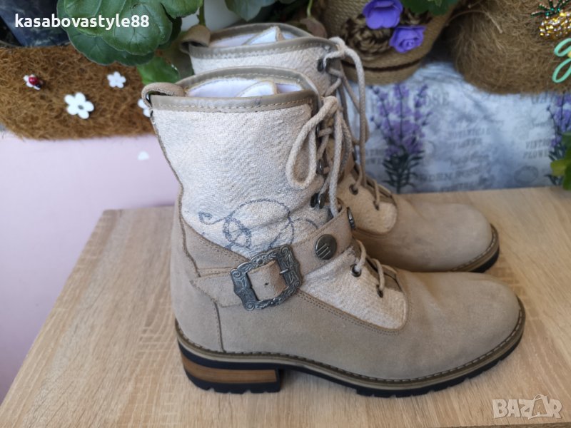 Ботуши Stockerpoint 41 н.Естествен велур, снимка 1