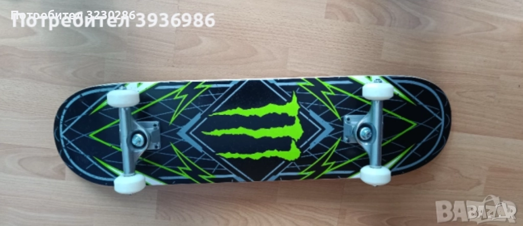 Скейтборд Monster Energy Чисто нов, снимка 1