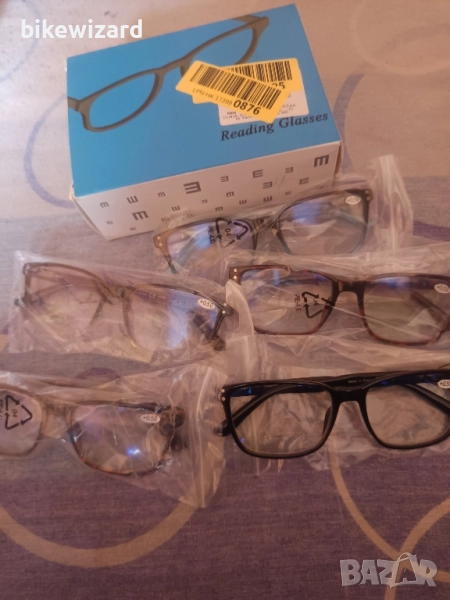 Очила за четене комплект 5 броя +0.50 НОВИ, снимка 1