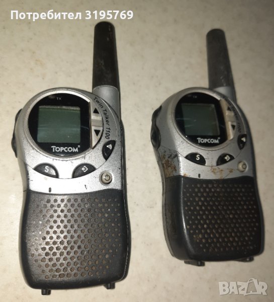 Две радиостанции Topcom TwinTalker 1100, снимка 1