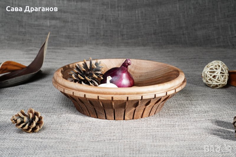 Дървена купа  , снимка 1