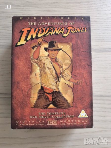 The Adventures of Indiana Jones DVD филм Дивиди без български субтитри Регион 2, снимка 1