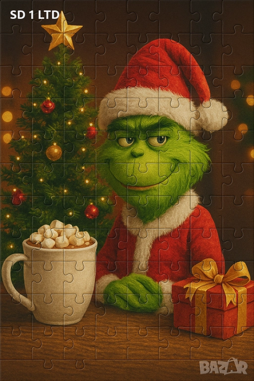 Пъзел с ваша снимка 7х9 B6 63 части персонален подарък пъзел по ваш дизайн рекламен пъзел, снимка 1