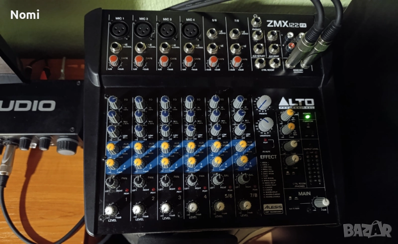 Alto Professional ZMX122FX-Миксер с ефекти на ALESIS, снимка 1