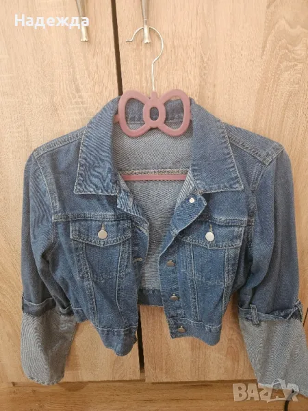 дамско дънково яке, снимка 1