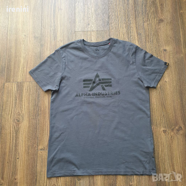 Страхотна мъжка тениска ALPHA INDUSTRIES  размер L / M , снимка 1
