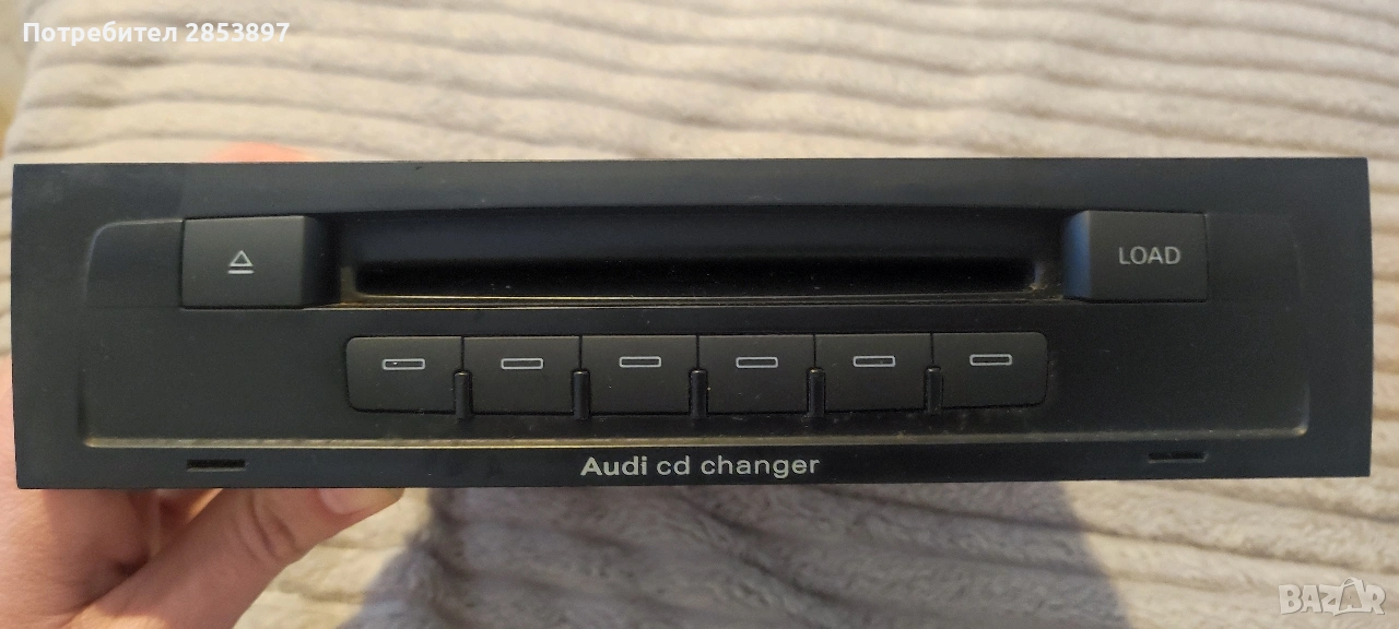 CD changer audi Q7 ауди кю7, 6 disks, снимка 1