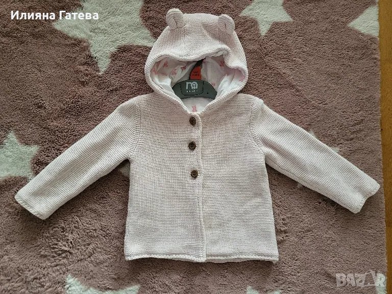 Жилетка за момиче 1-2г Mothercare  почти нова, снимка 1