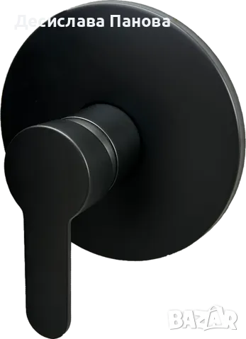 Смесител за вграждане за вана/душ в цвят черен, снимка 2 - Други стоки за дома - 48464809