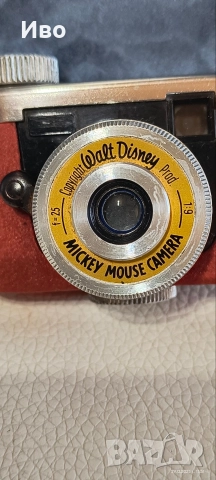 Много рядък фотоапарат Walt Disney/ Mickey Mouse , снимка 2 - Фотоапарати - 52928881