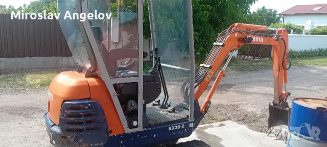 багер kubota kx36-2 4бр кофи 1.8t, снимка 3 - Индустриална техника - 51658895