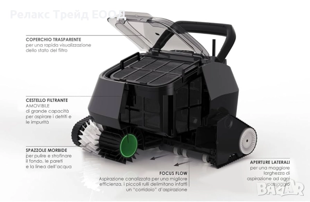Робот за почистване на басейн 8streme 7310, снимка 2 - Басейни и аксесоари - 52122499