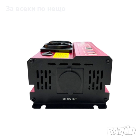 Преобразувател 1000W 12V 220V – Автомобилен инвертор за къмпинг, път и аварии