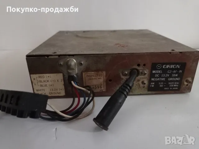 стар касетофон Orion касетофон за ретро автомобил, снимка 2 - Аксесоари и консумативи - 48001410