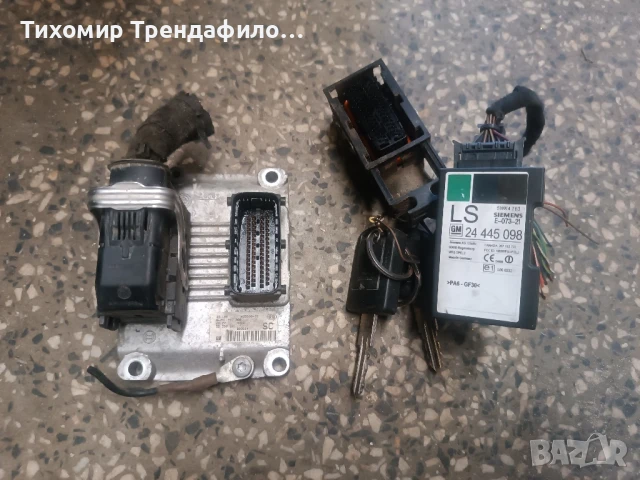 ECU компютър Opel CORSA 0 261 207 960 0261207960 55350551, 5WK4 763 , 24445098