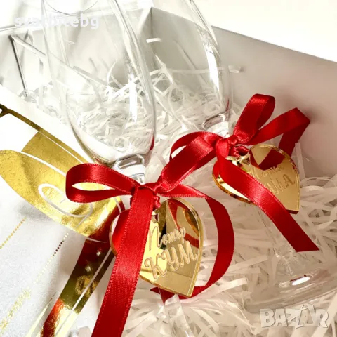 Комплект Подаръци за Кумове, Покани за Кумове, Кум, Кума, снимка 3 - Подаръци за сватба - 47503328