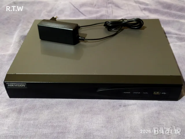 Видео рекордер 4-канален, NVR Hikvision 6MP + HDD, 750GB