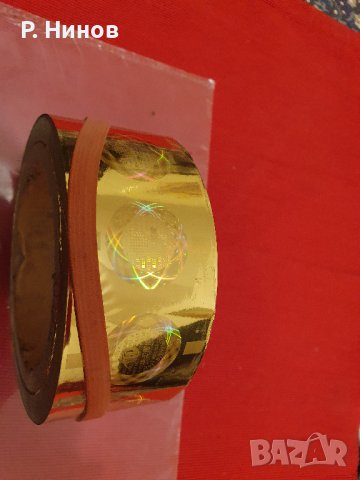 холограмно фолио за топъл печат злато 50 мм 300 метра