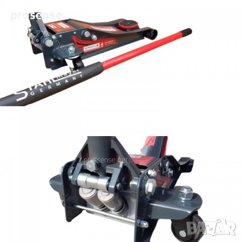 Нископрофилен Крик 83мм/505мм 4 тона XL StahlMayer, снимка 4 - Аксесоари и консумативи - 40069233