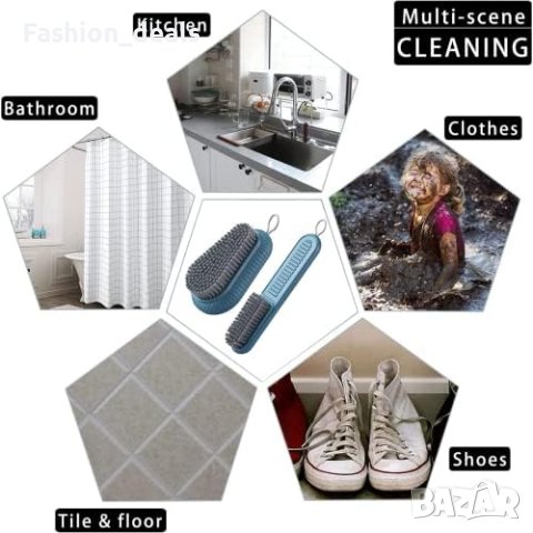 Нови 2 броя четки за почистване нокти на ръцете/Твърди влакна Подарък Поддръжка, снимка 4 - Други - 41449136