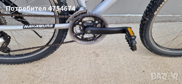 Алуминиев велосипед NAKAMURA колело 26", снимка 3 - Велосипеди - 53791654