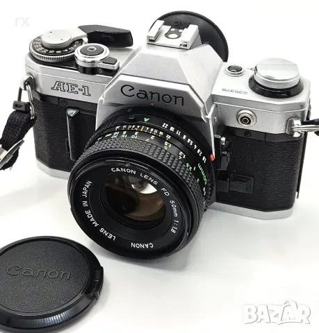 Canon AE-1 с Canon 50mm f1.8