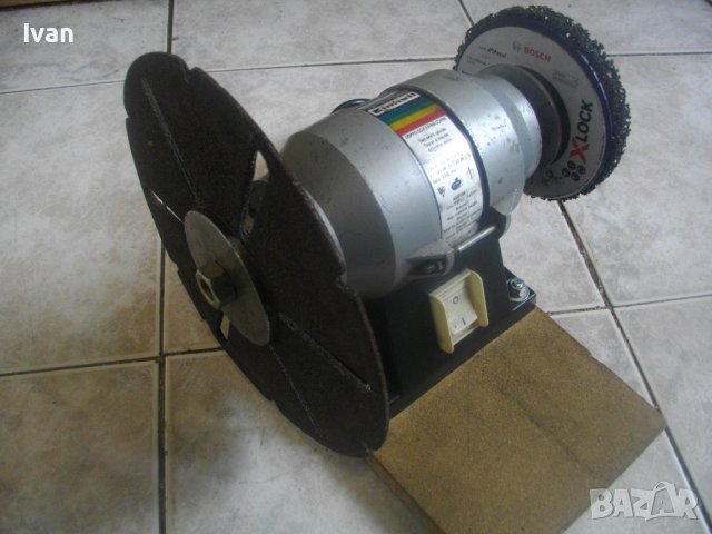 Шмиргел Einhell Немски/Стойка За Бормашина AEG-ф43мм-Професионални, снимка 11 - Бормашини - 41367954